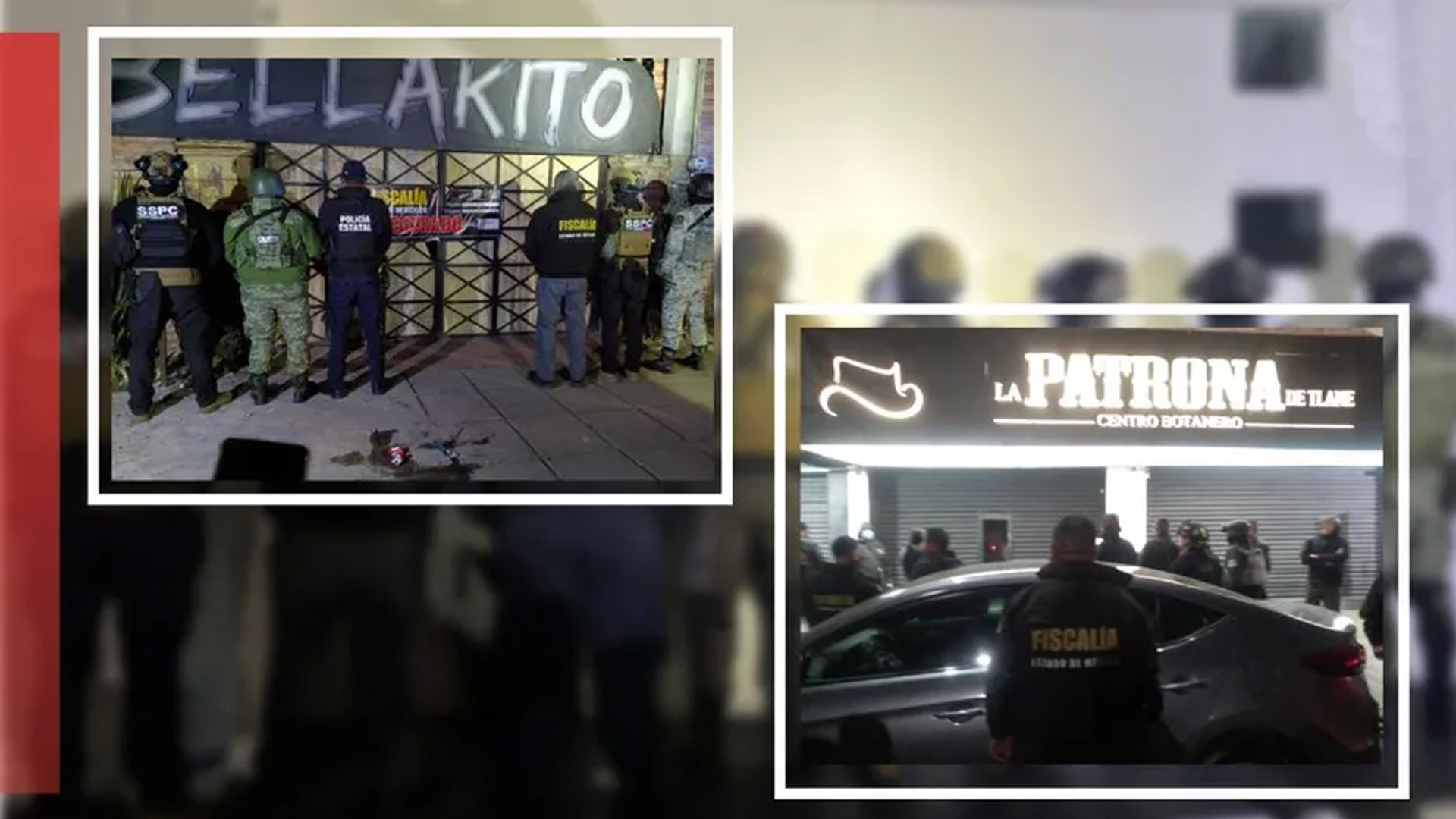 Realizan Operativo 'Atarraya' en Edomex; asegura 175 bares y 'chelerías' por vínculos delictivos