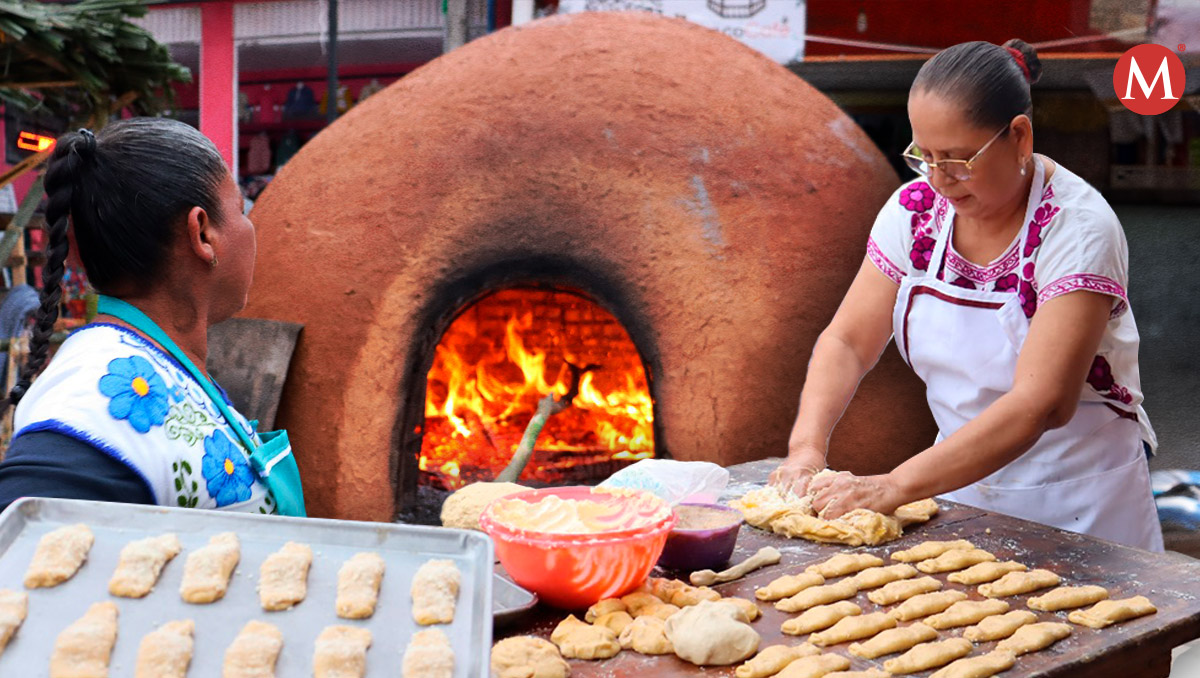 Rosa Elena Flores es reconocida en San Felipe Orizatlán por su pan tradicional y 15 años de experiencia. | Diseño: Samantha Martínez