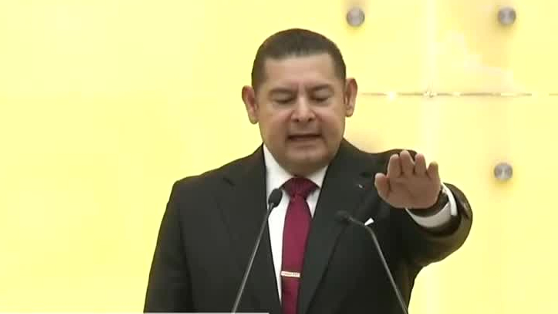 Así fue la toma de protesta de Alejandro Armenta como gobernador de Puebla