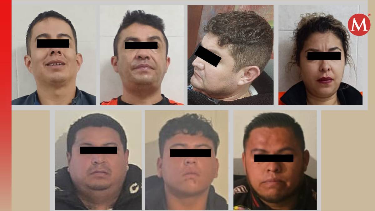 En Acolman fueron detenidos 6 hombres y una mujer por privación de la libertad. Foto: (Especial)