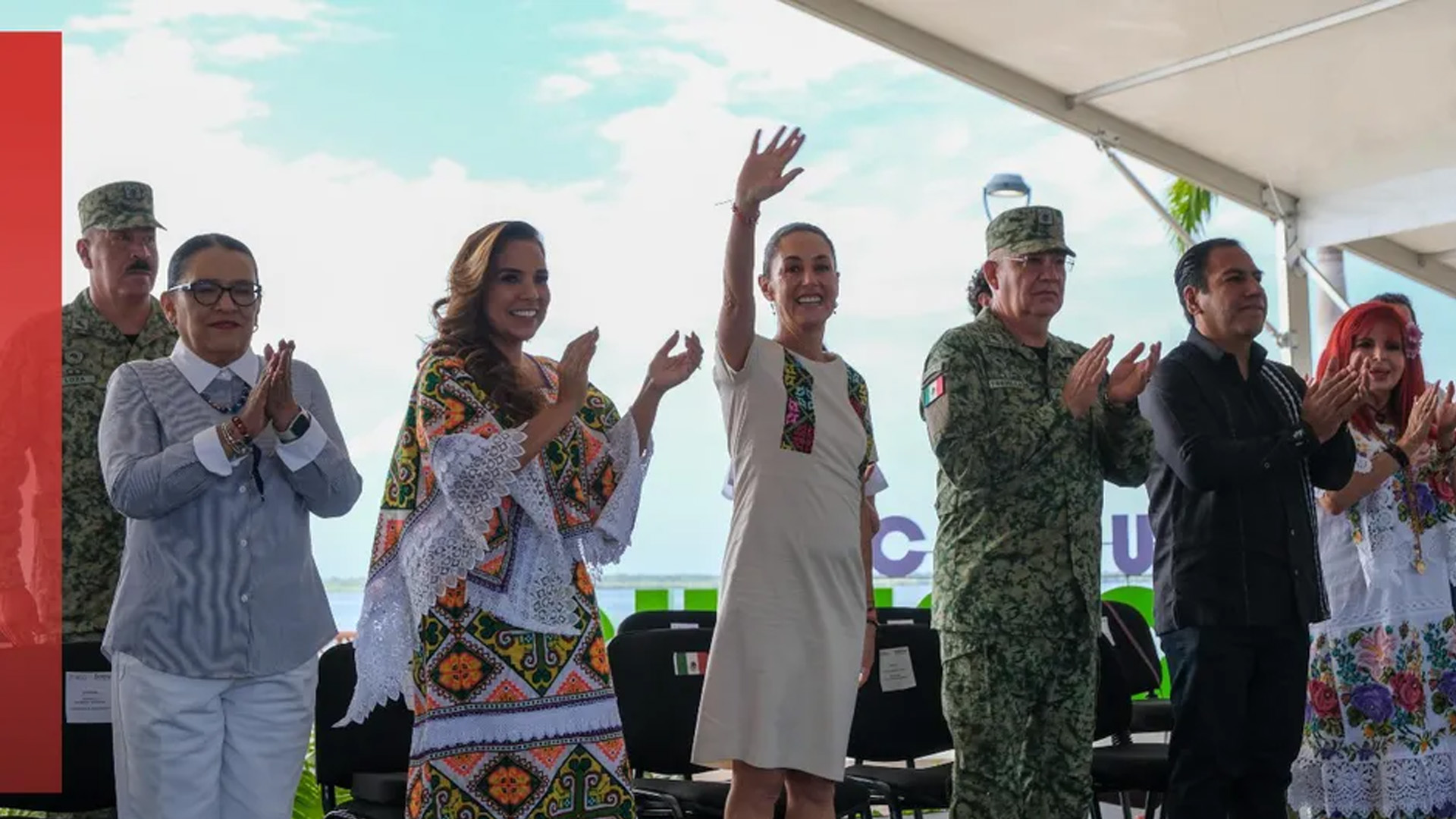 Claudia Sheinbaum inaugura tramos 6 y 7 del Tren Maya; celebran aniversario de la obra