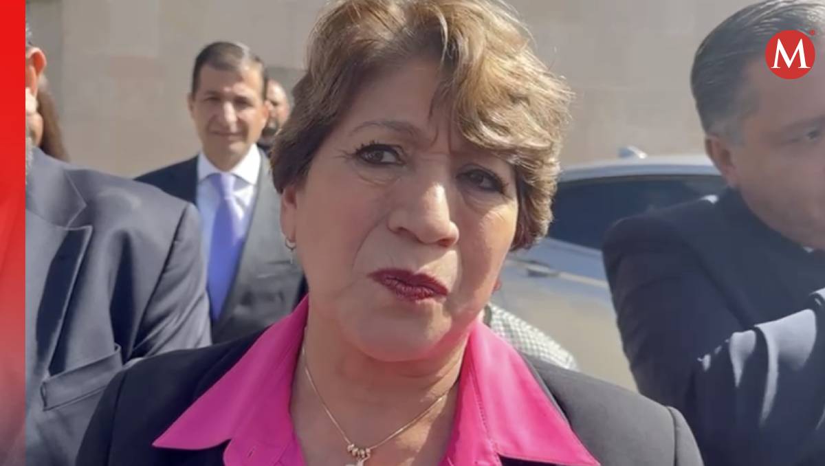 Delfina Gómez informa que el operativo es parte de las acciones para fortalecer la seguridad. Foto. (Especial)
