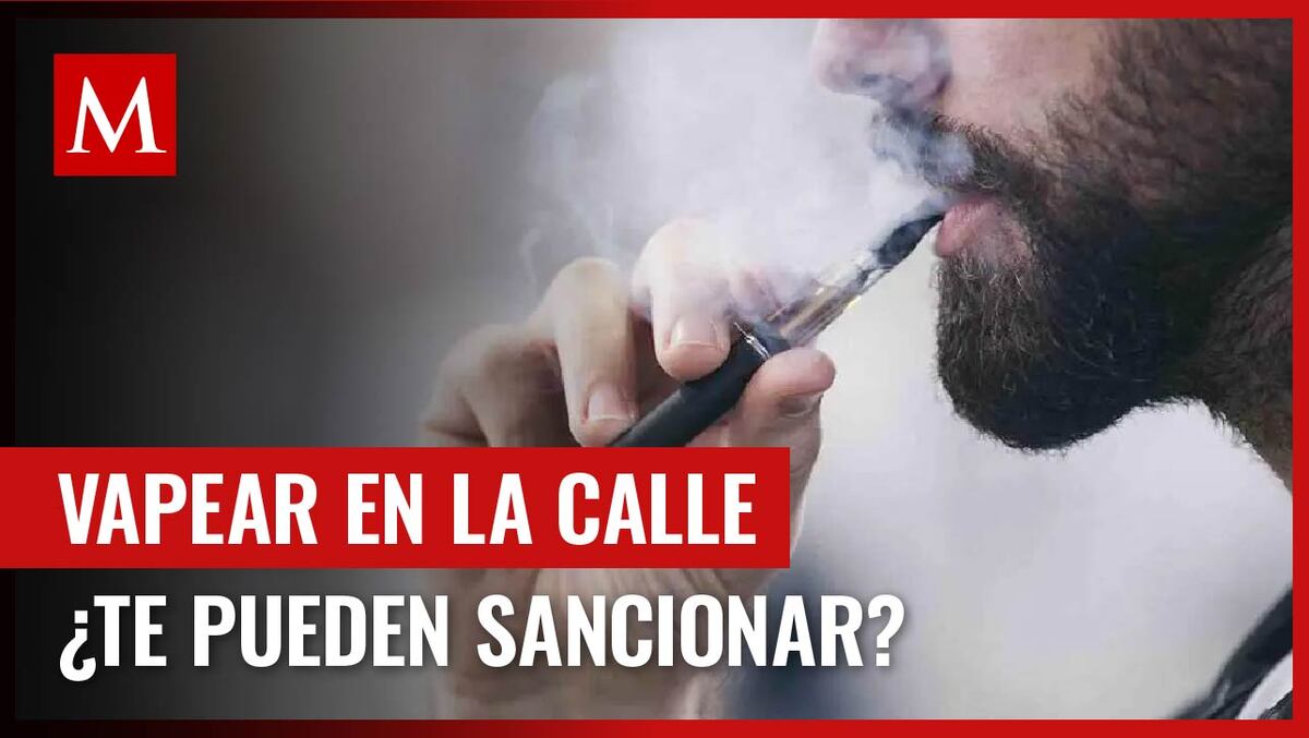 ¿Es un delito vapear en la calle? Esto dice la ley y su impacto en la salud