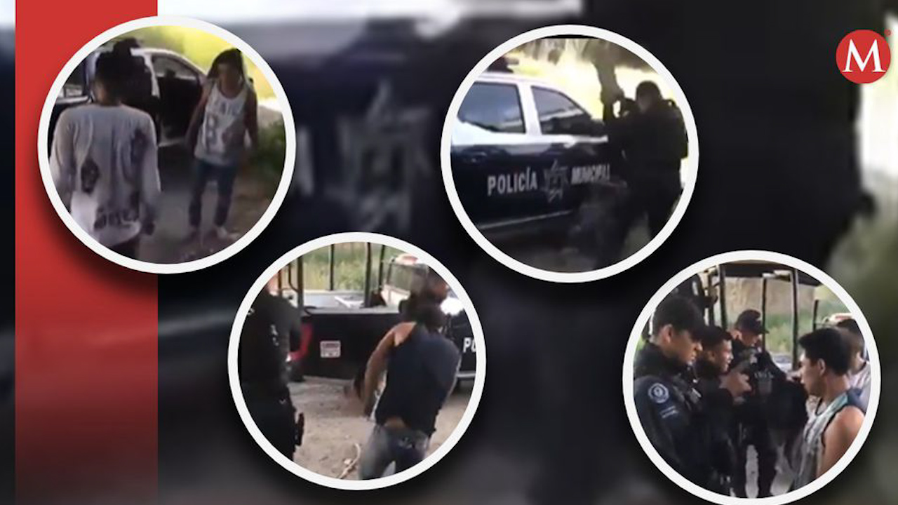 Investigan a policías de Celaya por difusión de videos donde golpean y humillan a detenidos