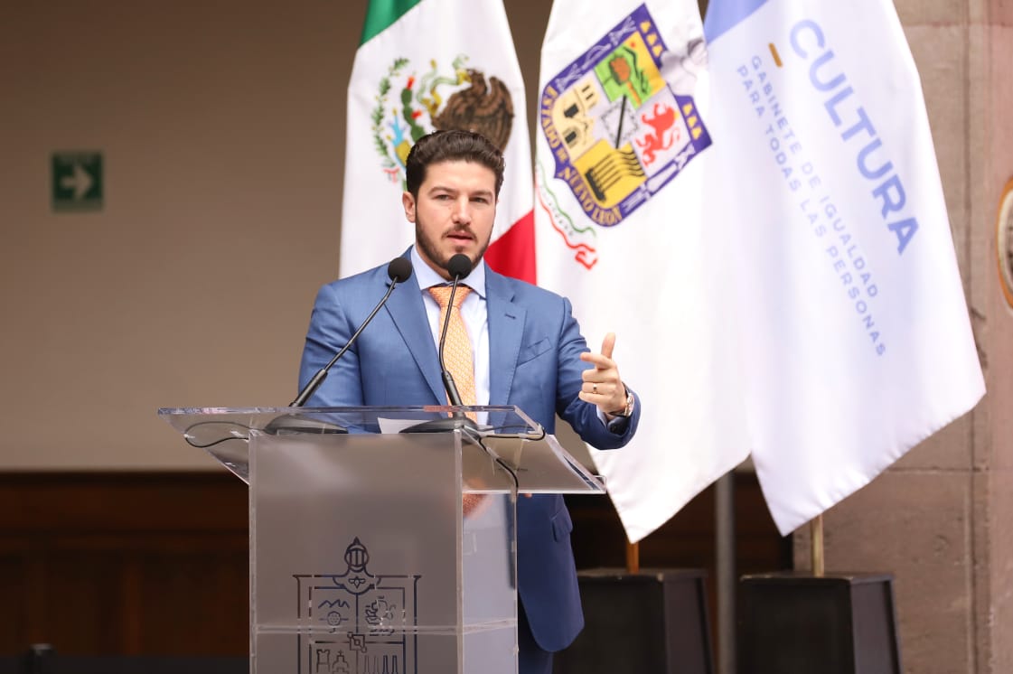 Samuel García, gobernador de Nuevo León. Foto: Luis Guerra