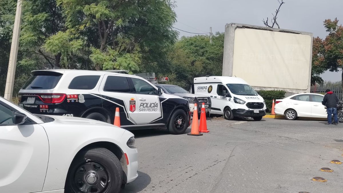 Al lugar acudieron policías de San Pedro, agentes ministeriales y peritos | Agustín Martínez