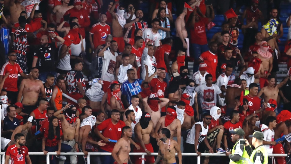 América de Cali es sancionado tras violencia en la final de la Copa de Colombia (EFE)