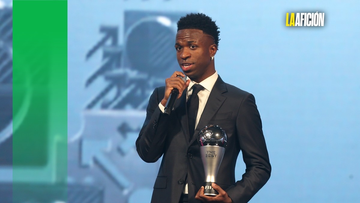 Brasil celebra el primer premio The Best de Vinicius Jr. (AP)