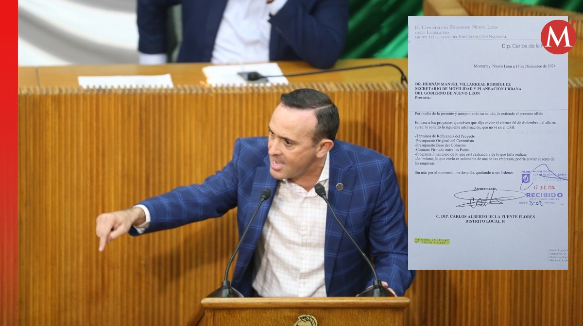 Carlos de la Fuente, legislador del PAN. Foto: Especial