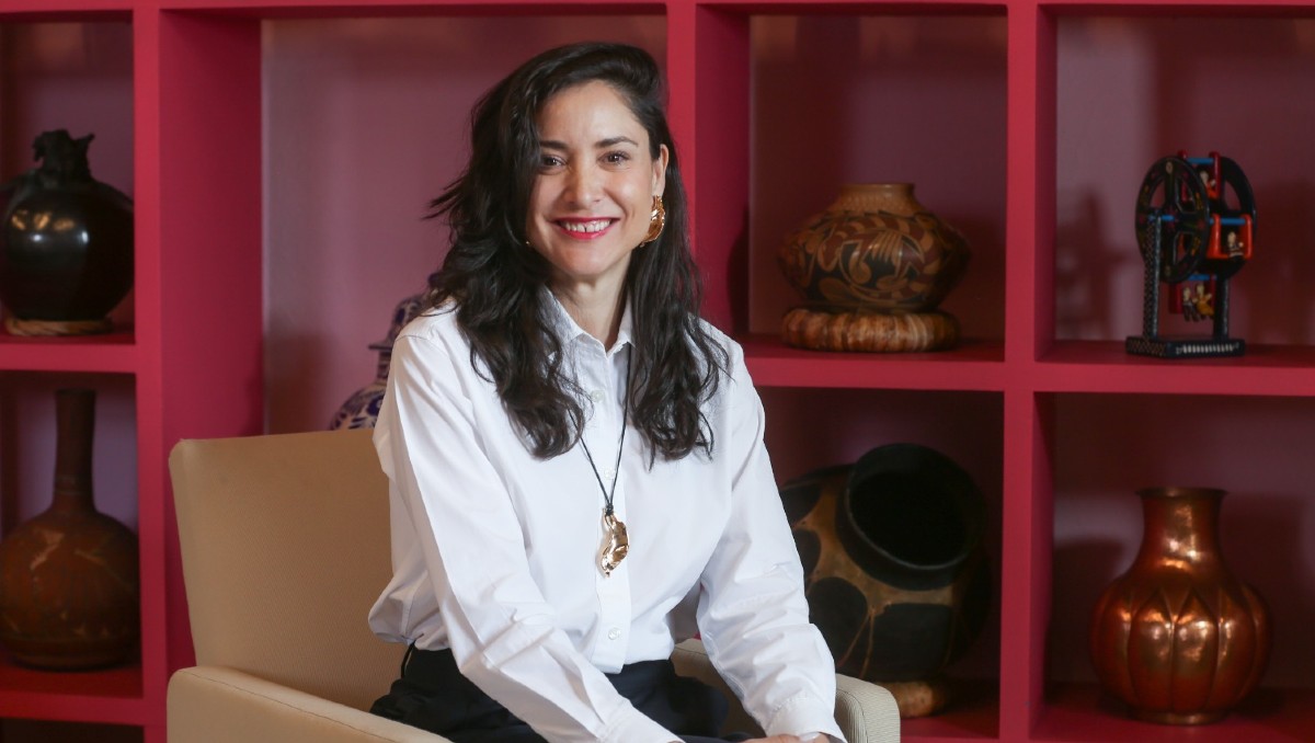 “Me emocionan los retos": Claudia Curiel de Icaza | Foto: Araceli López