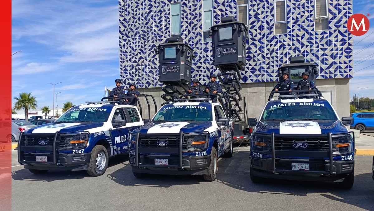 Equipan patrullas poblanas con detector de rostro conectadas al C5 | Leslie Mora