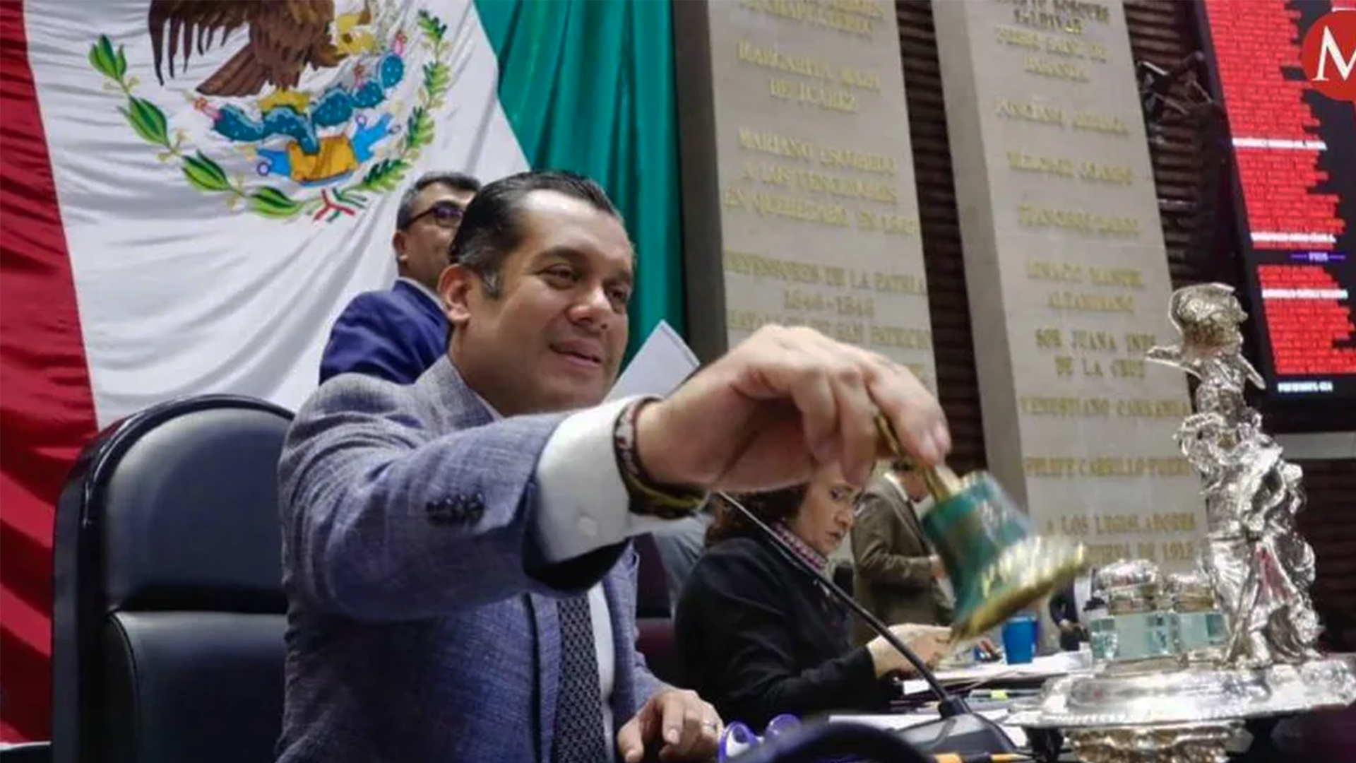 Gutiérrez Luna insta a Noroña a mantener calma ante conflicto entre Monreal y Adán Augusto