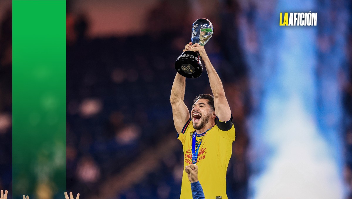 Henry Martín dio un emotivo discurso previo a la final de vuelta ante Rayados (Imago7)