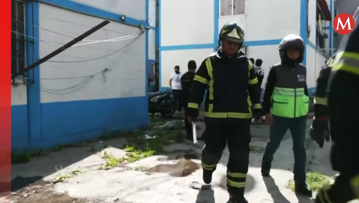 El hombre lesionado fue trasladado a un hospital tras presentar quemaduras en el cuerpo. | Especial
