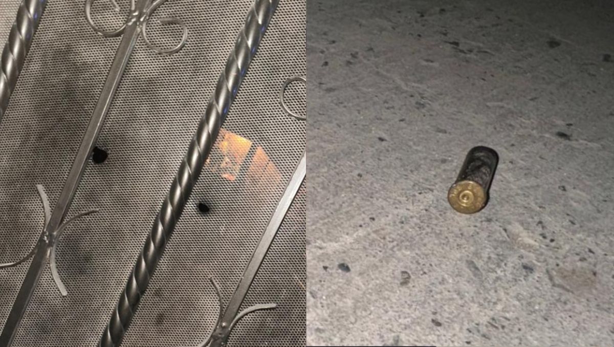 Impactos de bala visibles en vivienda de hombre baleado en San Pedro, Coahuila. | Especial