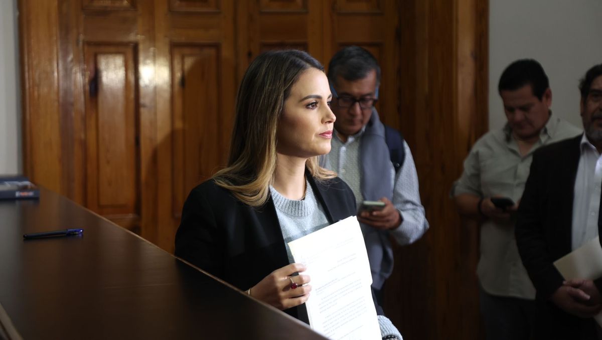 Lorena de la Garza, presidenta del Congreso de Nuevo León. Jorge López