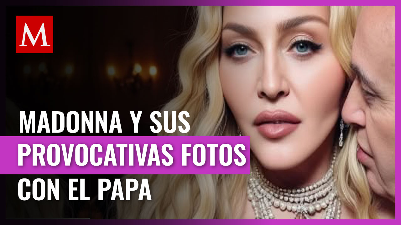 Madonna genera controversia al compartir fotos con el Papa Francisco que desatan críticas