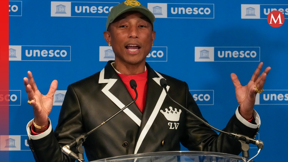 Pharrell Williams nombrado embajador por la Unesco. (Foto: AP)