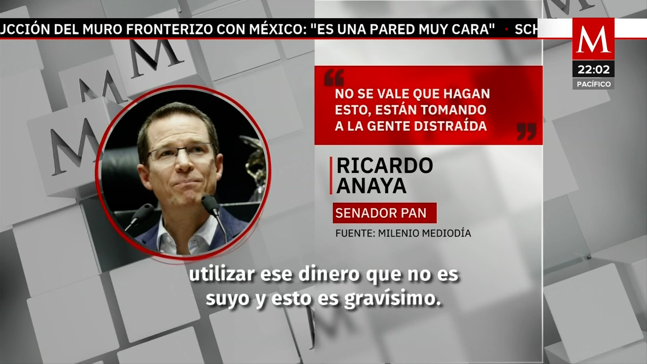 Ricardo Anaya se opone a la reforma del INFONAVIT y la califica de perjudicial