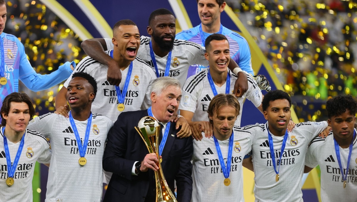 Ancelotti rompe récord de títulos como entrenador del Real Madrid (Reuters)