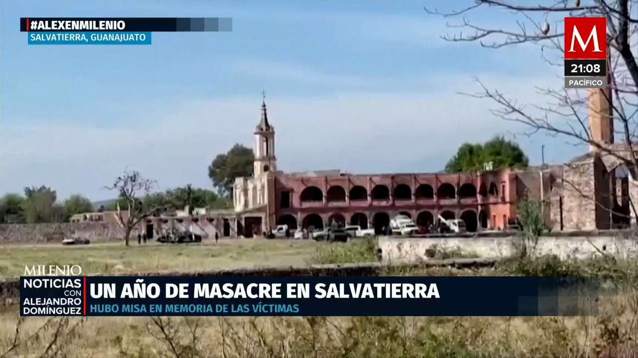 Un año de la masacre en Salvatierra, Guanajuato, conmemoran a las víctimas