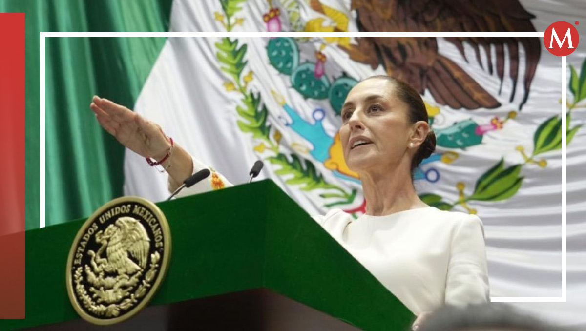 Claudia Sheinbaum se convirtió en la primera mujer en asumir la Presidencia. | Diseño: Antonio Texta.