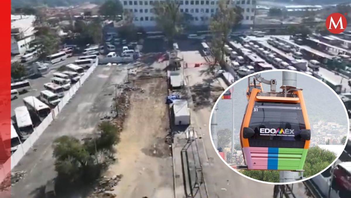 La construcción del Mexicable L3 beneficiará a los habitantes de Naucalpan. Foto: (Especial)