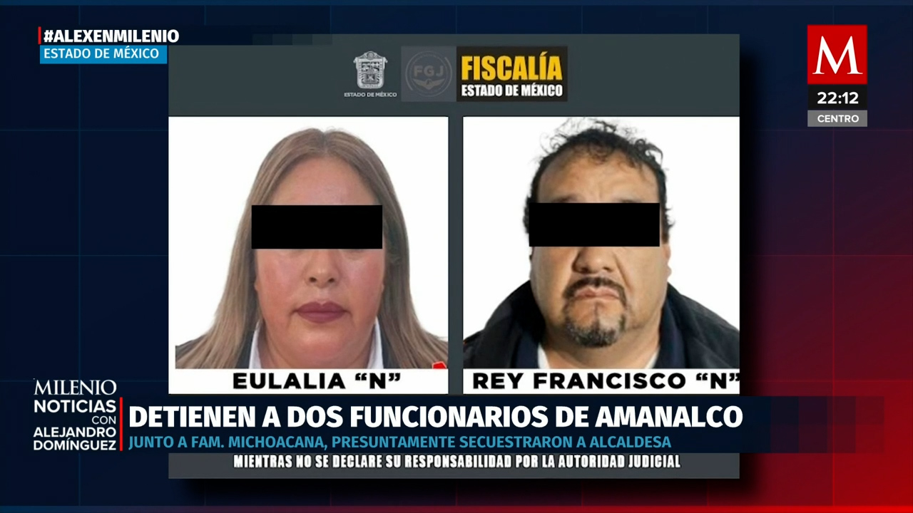 Detienen a funcionarios de Amanalco por sus vínculos con La Familia Michoacana