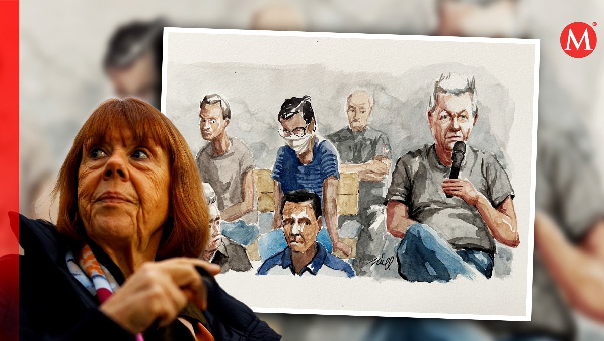 Dominique Pelicot y los 50 acusados por violar a Gisèle Pelicot fueron sentenciados en el Tribunal de Aviñón, Francia | Especial