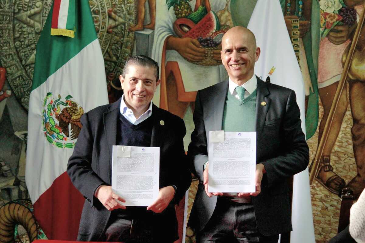 Giovani Gutiérrez y Salvador Guerrero Chiprés refuerzan videovigilancia en Coyoacán (foto: especial)