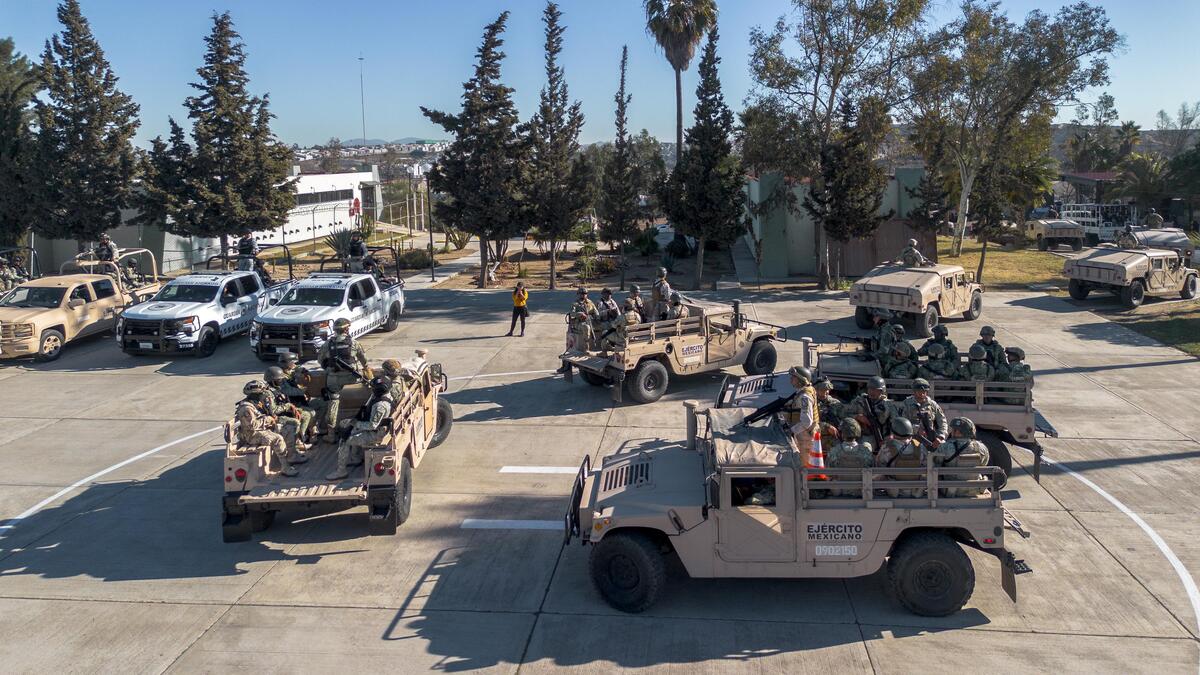 La llegada de los militares responde al compromiso del gobierno federal. (Foto: especial)