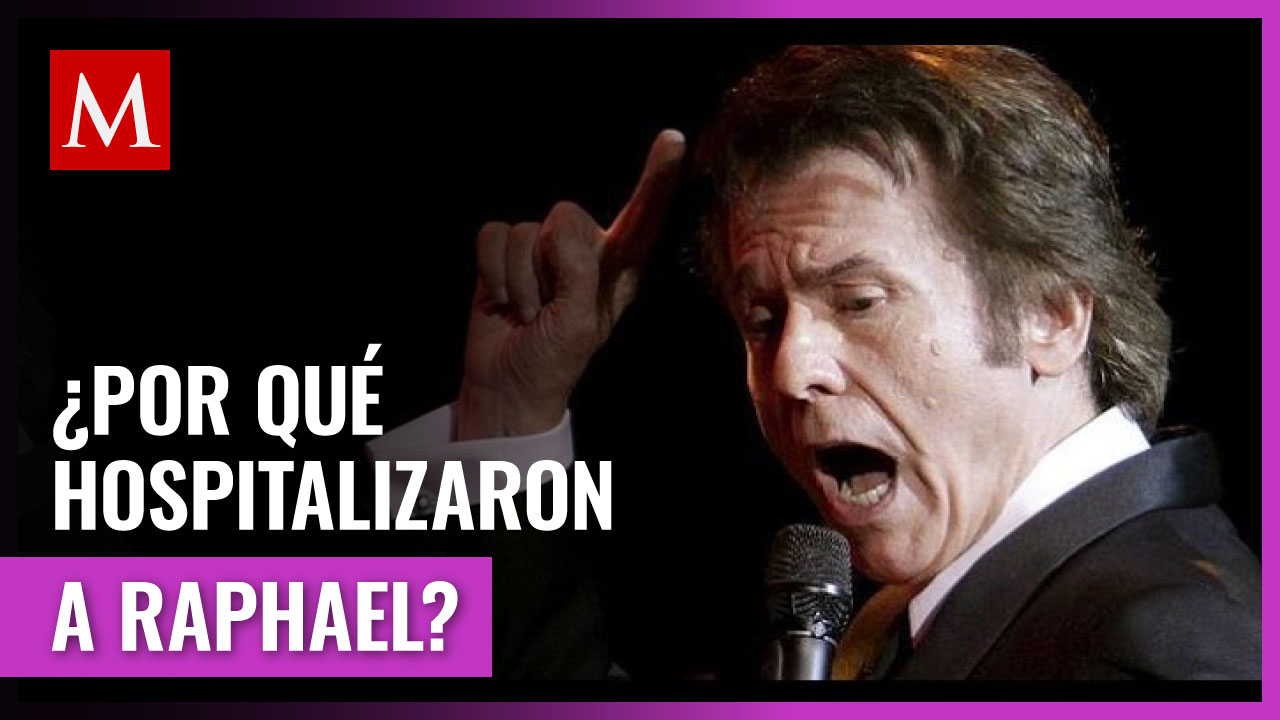 ¿Qué le ocurrió a Raphael? Hospitalizado en pleno show navideño