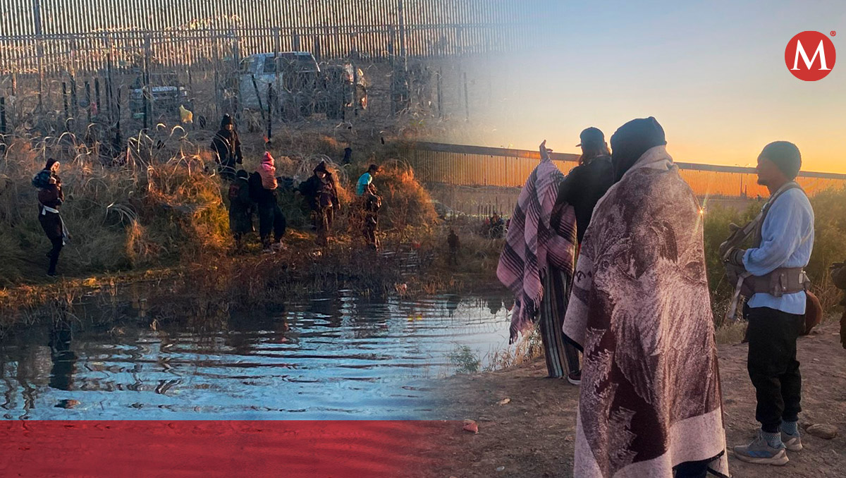 Las personas llegaron a la frontera de EU esperando pasar por el Día Internacional del Migrante. | Especial