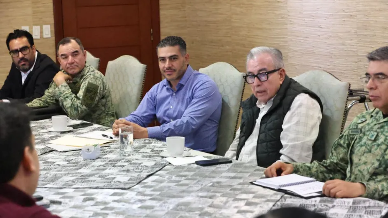 Reunión estratégica de Rocha y García Harfuch para garantizar seguridad en Sinaloa
