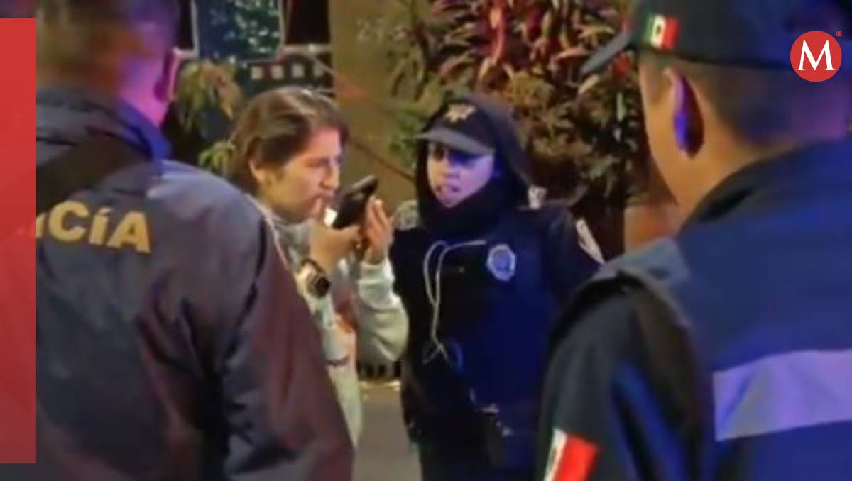 La detención de la joven se realizó en un punto de revisión del programa conduce sin alcohol en Benito Juárez (Especial)