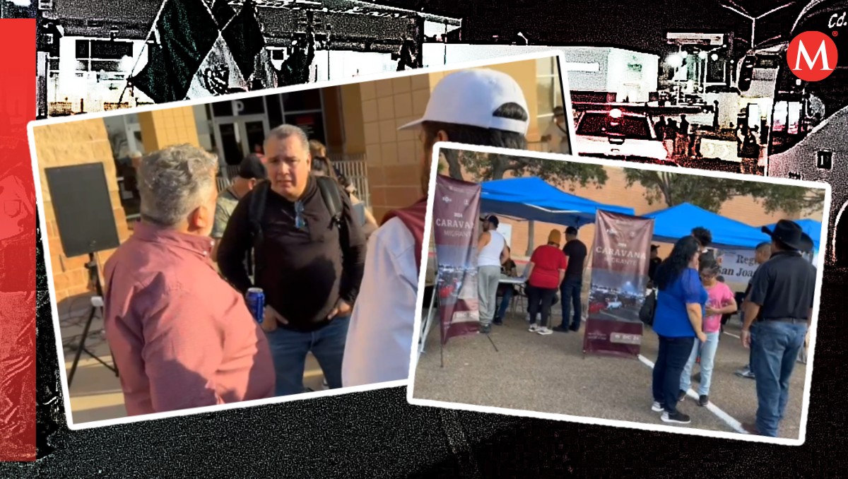 Hidalguenses participan en caravana migrante 2024