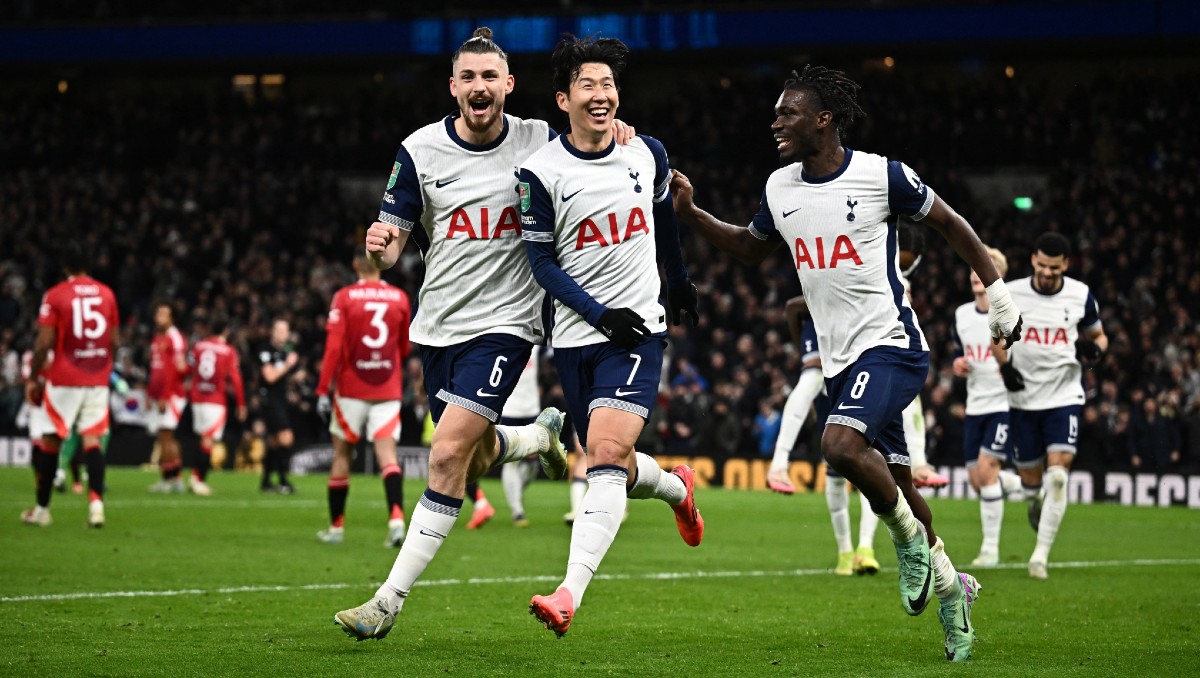 Tottenham elimina al Manchester United en la Carabao Cup (Reuters)