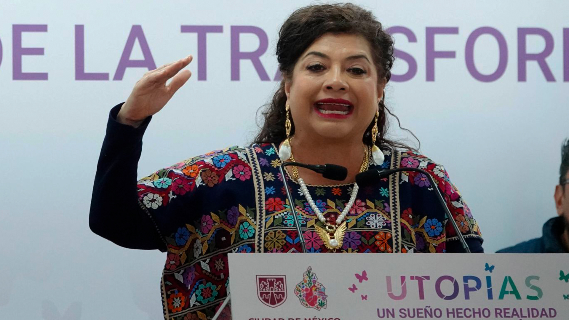 Las utopías, sello distintivo de la capital de la transformación: Clara Brugada