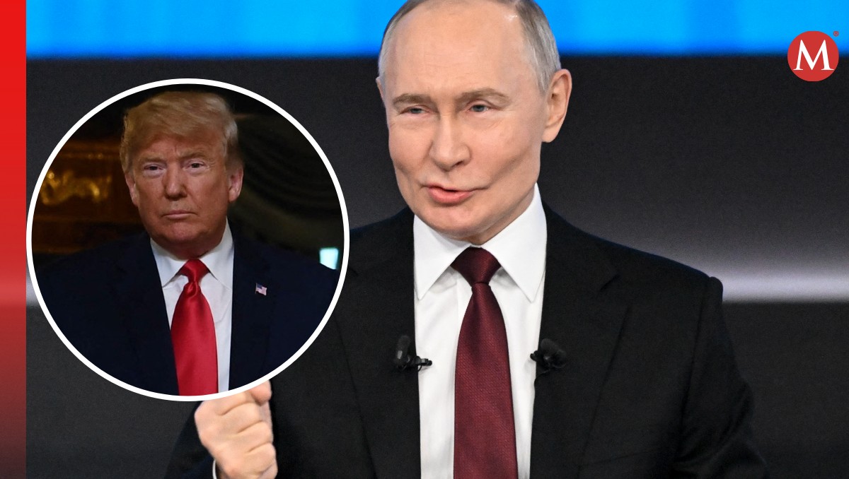 Vladimir Putin confía en la mediación de Donald Trump con Ucrania. | AFP