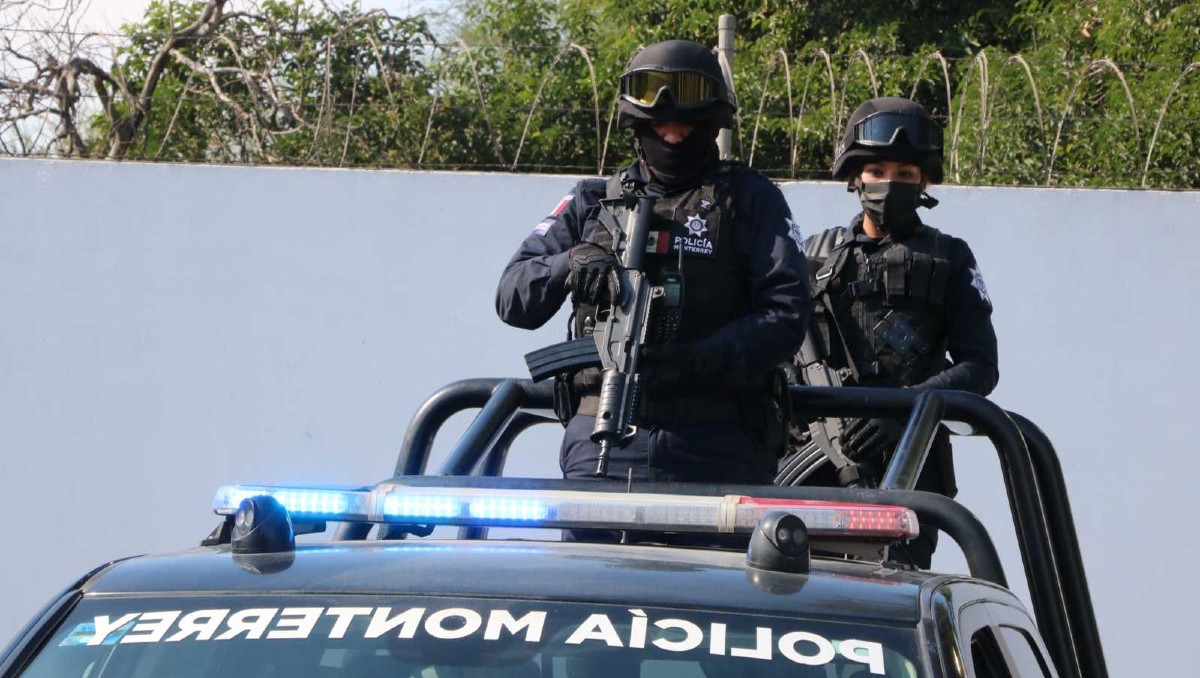 Elementos de la Policía de Monterrey  / Leonel Rocha