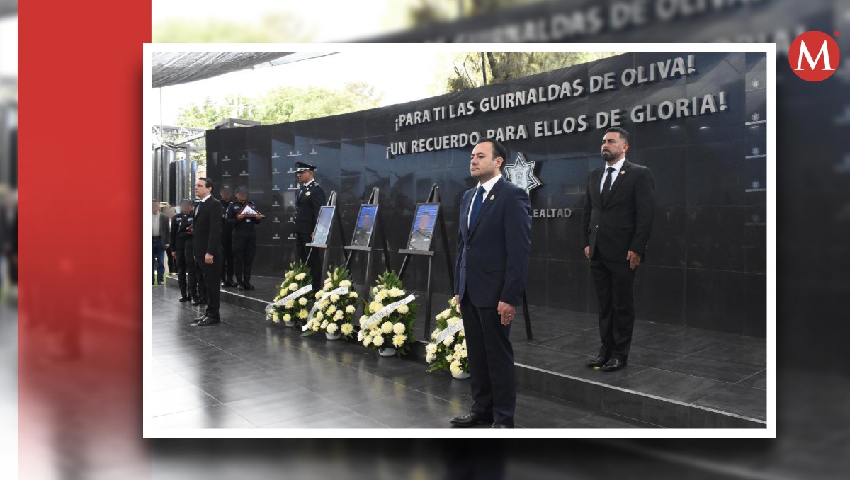 Guanajuato: rinden homenaje póstumo a policías caídos en Jerécuaro | Especial