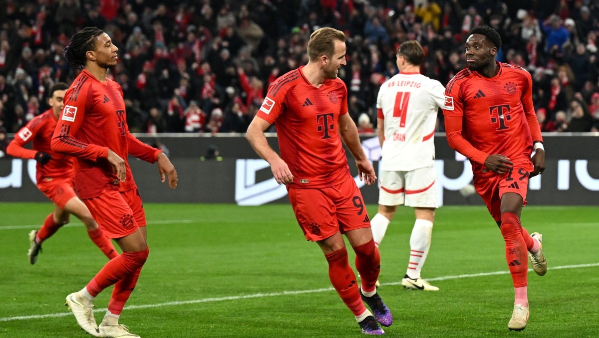 Harry Kane volvió y el Bayern Múnich goleó al Leipzig previo al descanso navideño (Reuters)