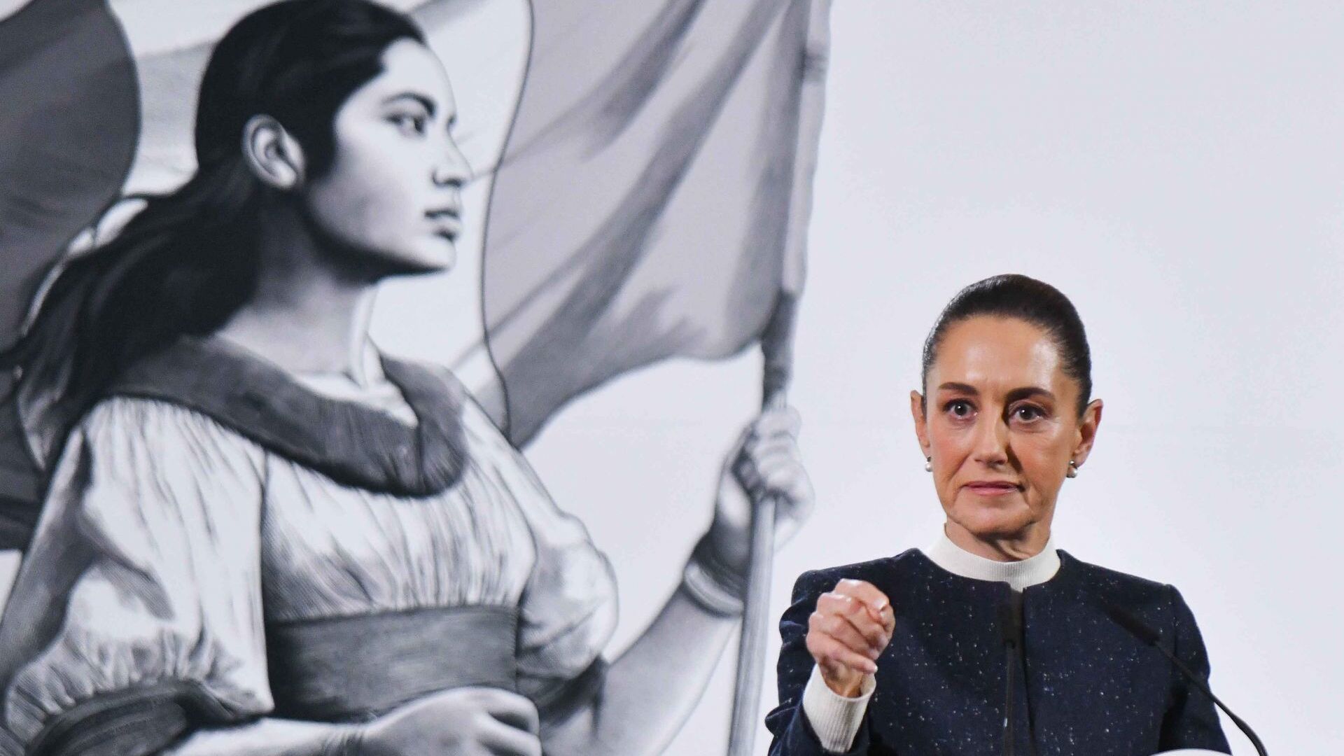 Sheinbaum reacciona a nombres de calles en “colonia 4T” en Tultitlán, Estado de México