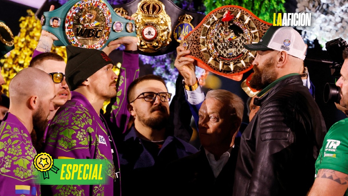Tyson Fury va por su revancha ante Oleksandr Usyk en los pesos pesados (Reuters)