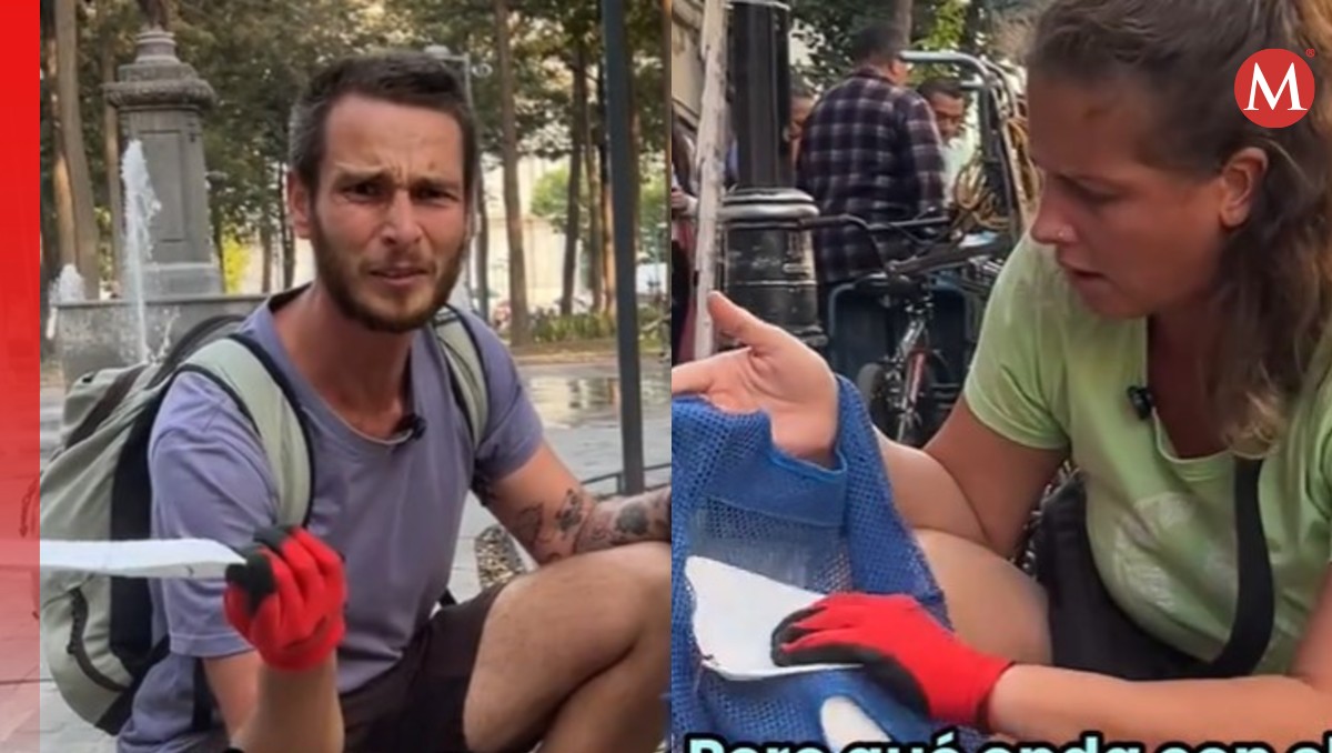 El video de la pareja originaria de República Checa se volvió viral | Capturas