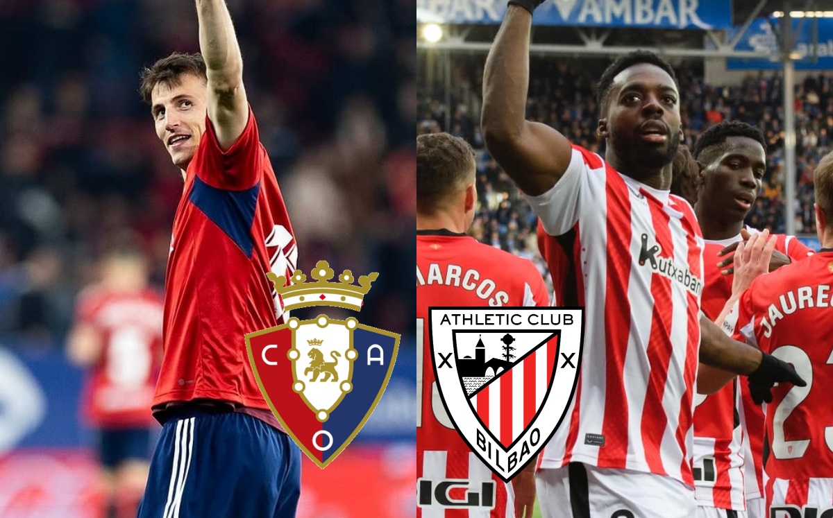 Dónde ver EN VIVO Osasuna vs Athletic de Bilbao, jornada 18 de LaLiga 2024 (Especial)