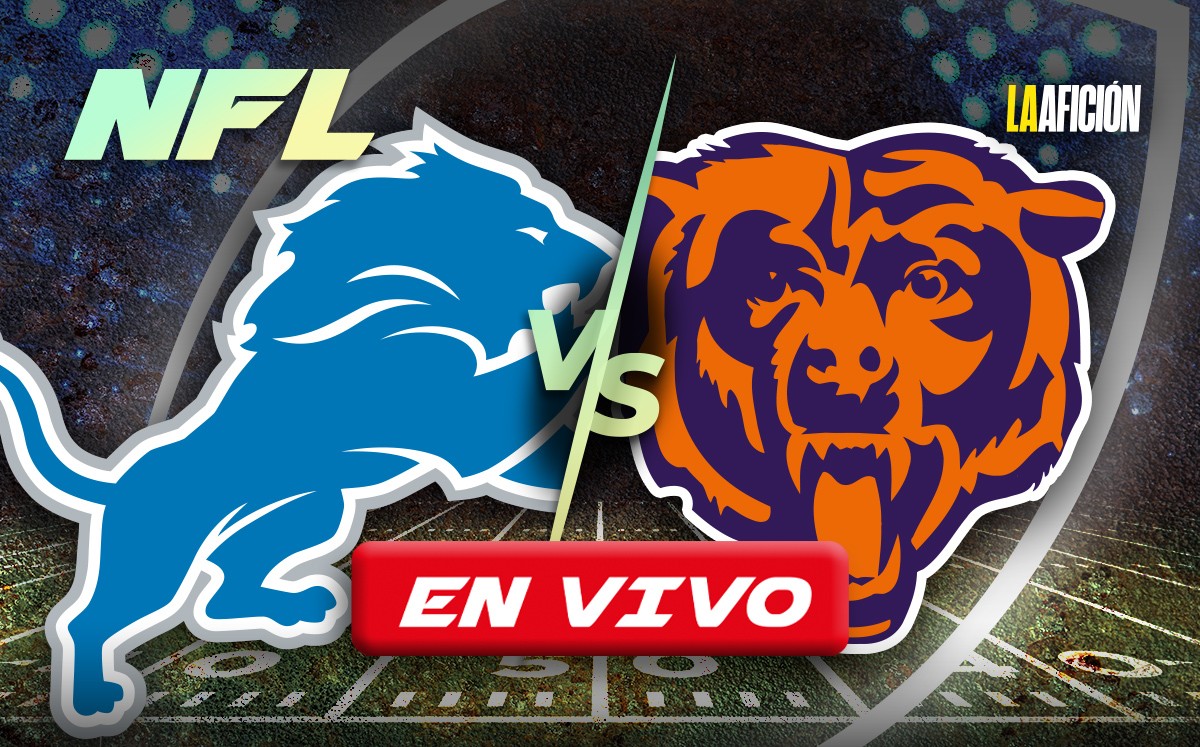 Lions vs Bears EN VIVO. Partido HOY de la NFL EN DIRECTO (La Afición)
