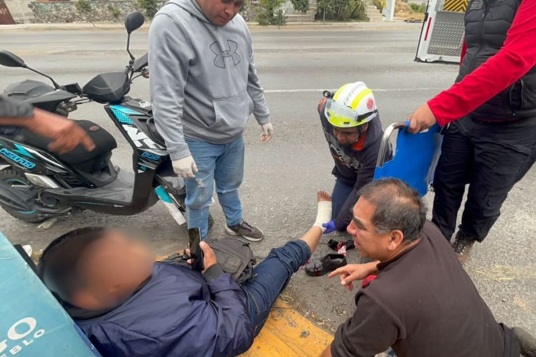 Persecución deja una persona herida en Mixquiahuala.