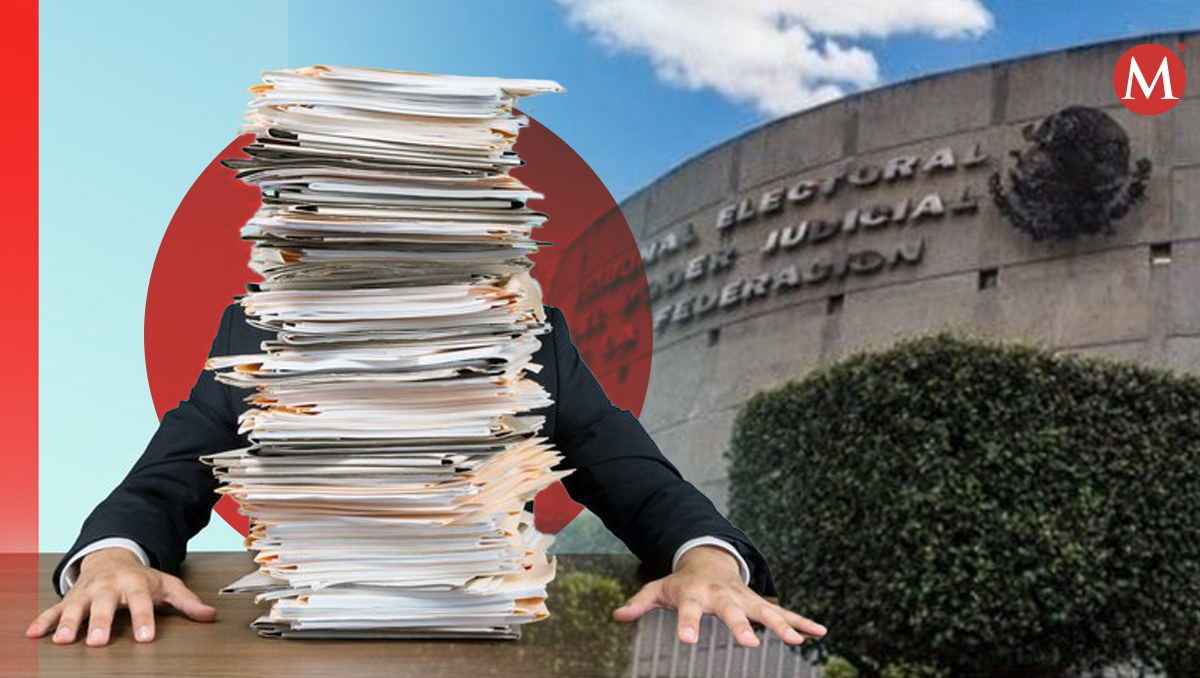 Abogados alegan ante TEPJF exclusión de elección judicial. | Diseño: Óscar Ávila.