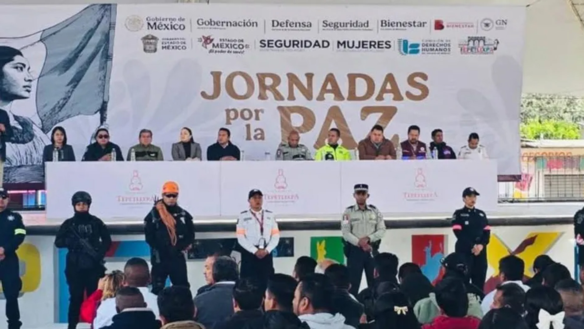 Edomex se une a ‘Jornadas por la Paz’; despliegan patrullajes y operativos en 32 municipios